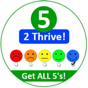 It Takes Five To Thrive!