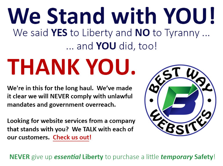 We Stand for Liberty and Against Tyranny! We Stand for Liberty and Against Tyranny!